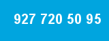 927 720 50 95 927 720 50 95